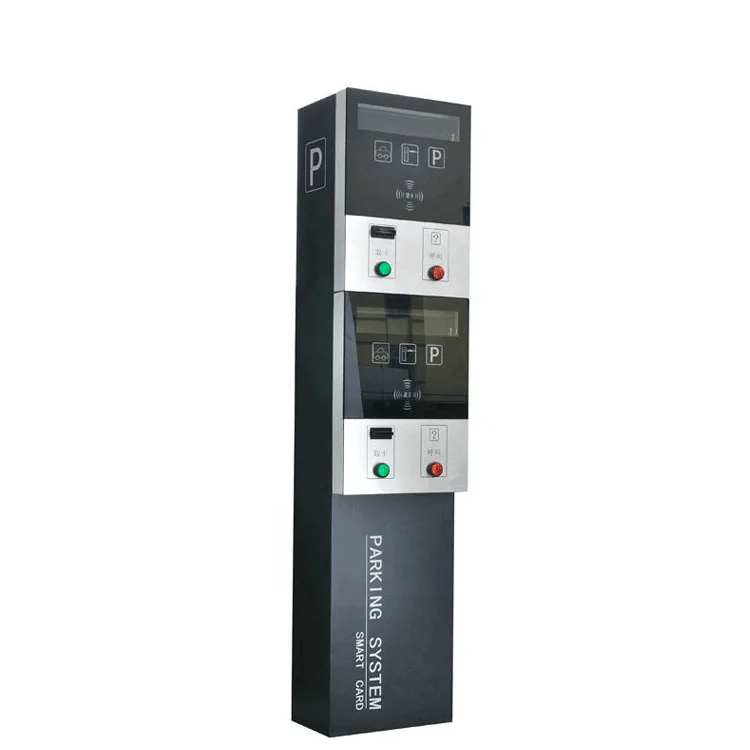 Smart Car Parking Ticket Machine for Parking Lot System RFID Card Equipment Vechic Queue Management System Kiosk