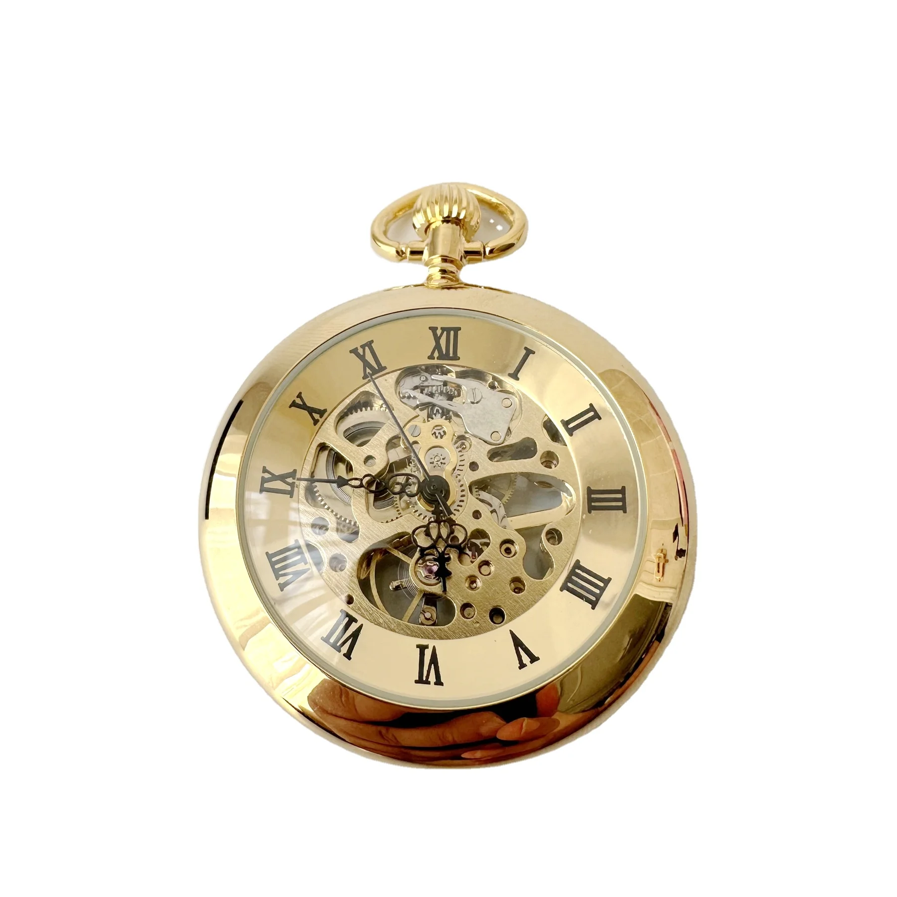 Antique Snake Chain Mechanical Watches Hand Winding Brass