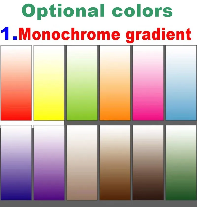 Customized Gradient Acrylic Sheet Customized Gradient Acrylic Sheet