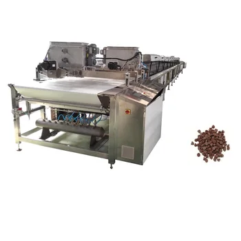 China Big Factory chocolate flakes/chips/drops bulk compound chocolate production line