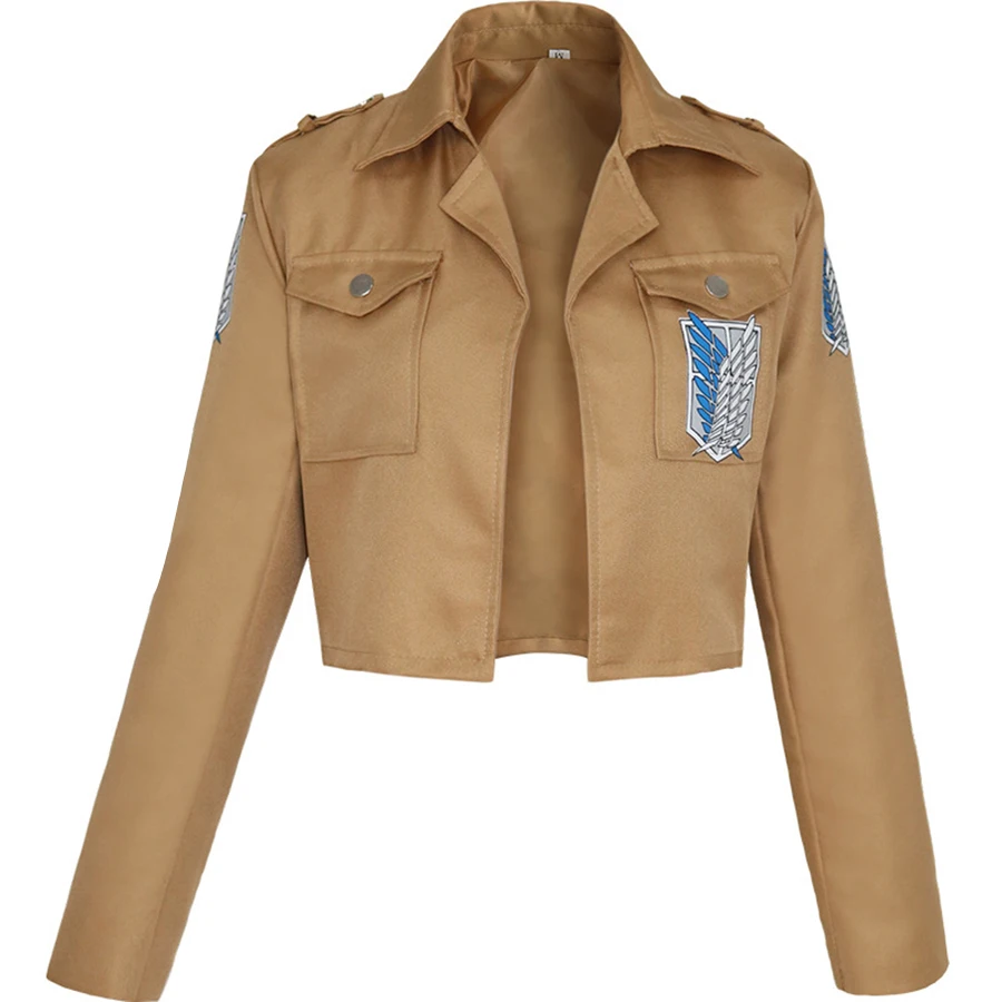 Chaqueta Ataque a los Titanes Hombre (shingeki no kyojin)