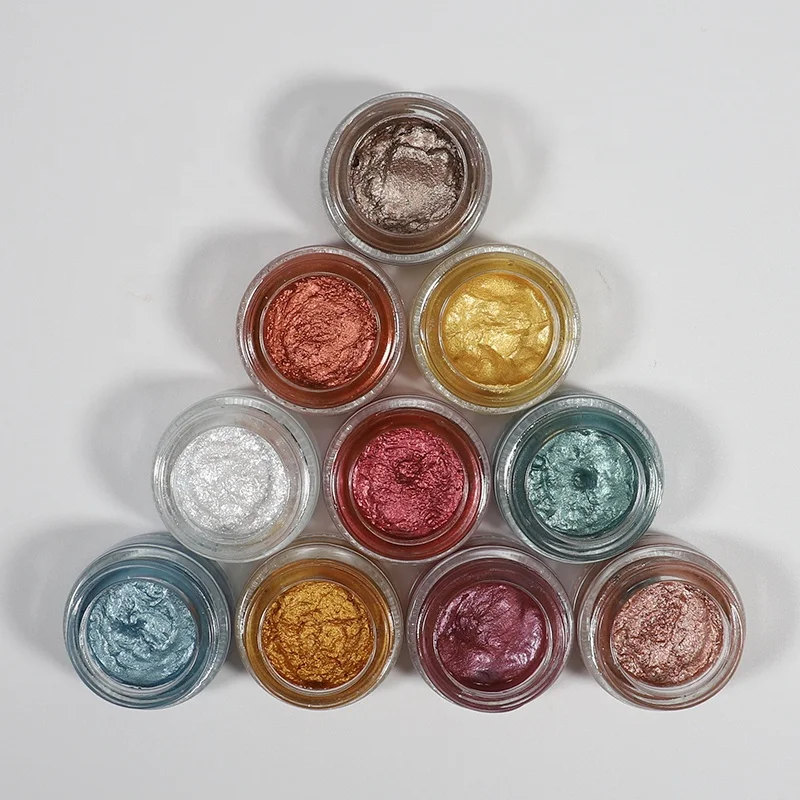 OCHAIN небольшой минимальный заказ Новое поступление горячие жидкие блестящие тени для век гелевый крем желейные тени для век