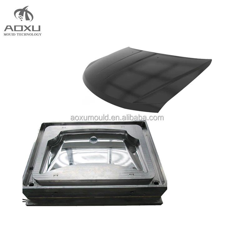 Factory Direct Automotive Part SMC Compression Mold Car Engine Hood Mould