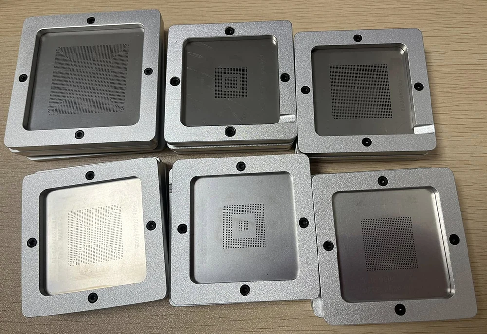 NH82801DB BGA-Chip, 82 x 82 mm, präzise, genaue Reballing-Kits, Werkzeugteile für die Elektronikreparatur – Detail 8