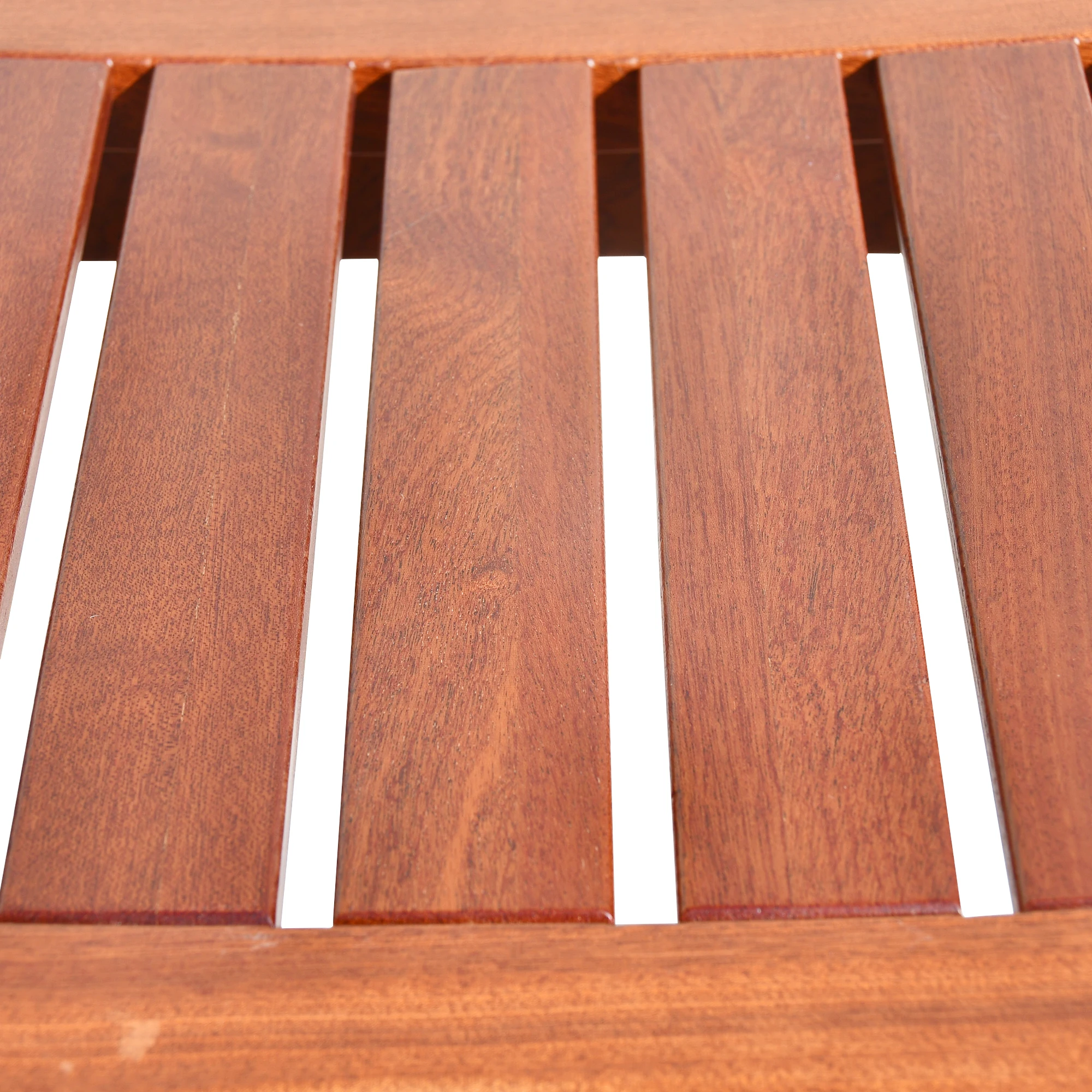 Heavy Duty Teak Solid Wood Shower Bench Shelf Bath Seat Chair With Foot