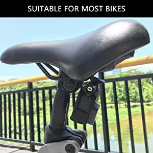 Support De Selle Vélo En Aluminium CNC (noir) Avec Vis - Pour Hero 6/5/4/3