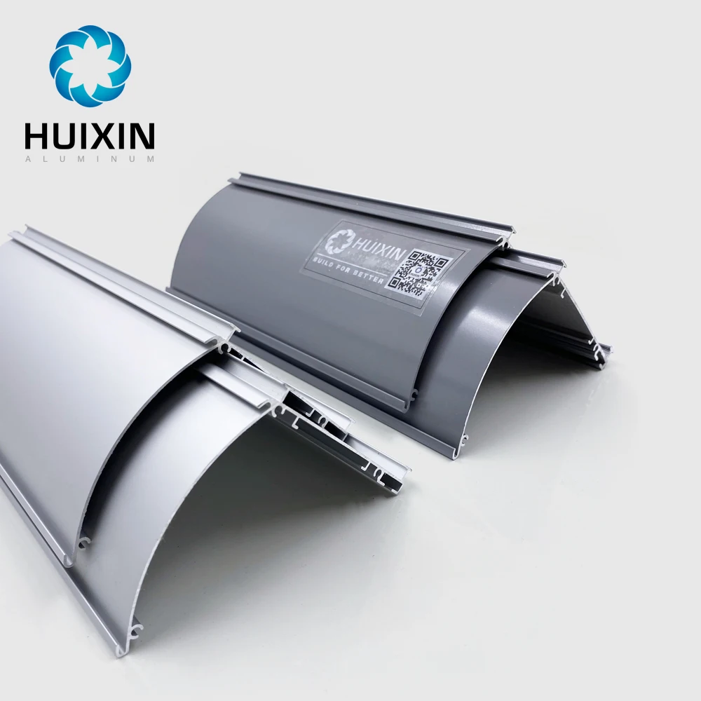 Powder Coated Zebra Blinds Head Rails Aluminum Profile for Window Blind