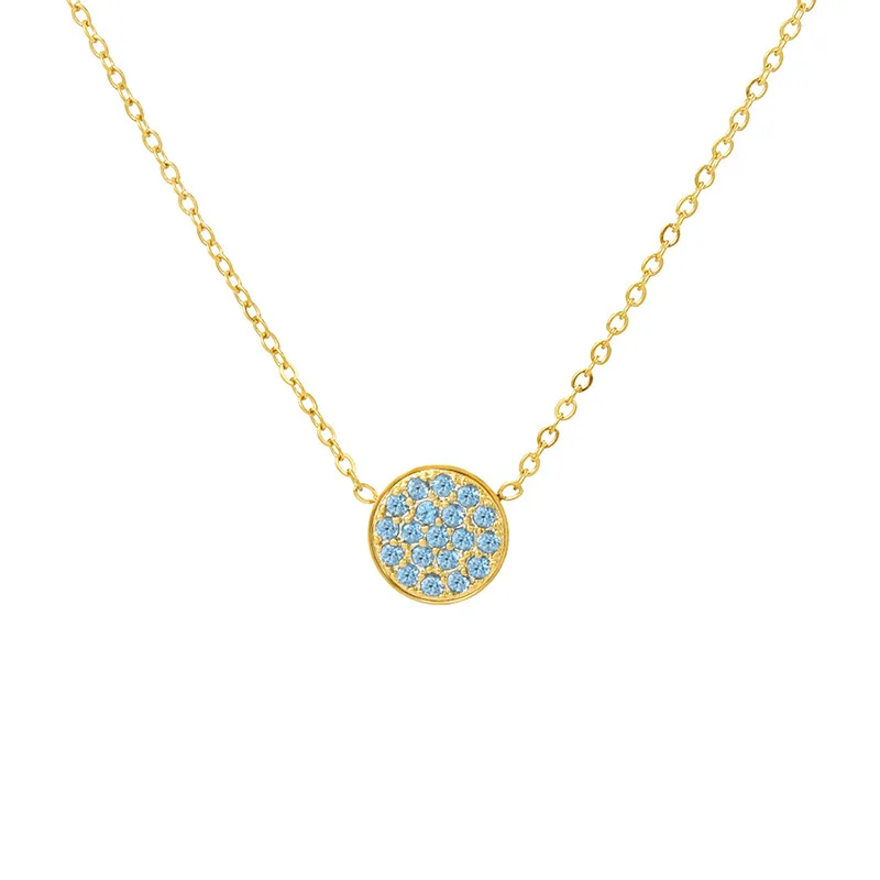 Birthstone Pendant Necklace