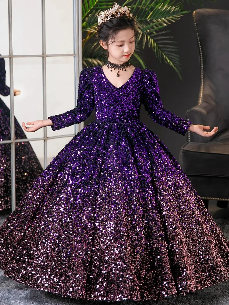 S3964R High Quality Purple Fairy Fantasy Princess Dress New Fashion Flower Girl Gown Lace Decoration Royal Pattern Chapel Train| Alibaba.com S3964R High Quality Purple Fairy Fantasy Princess Dress New Fashion Flower Girl Gown Lace Decoration Royal Pattern Chapel Train| Alibaba.com