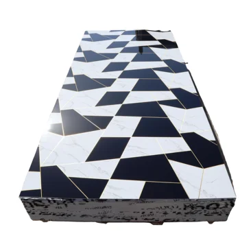 Modern Design Uv Coated Pvc Wall Sheet Waterproof Marble Panels For ...