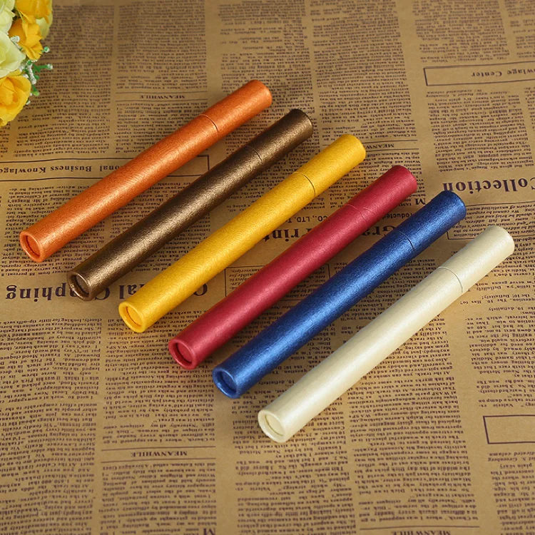 Paper Packaging Tubes Custom Logo Round Cylinder Cardboard Packing Box Toner Retail Paper Packaging Tube