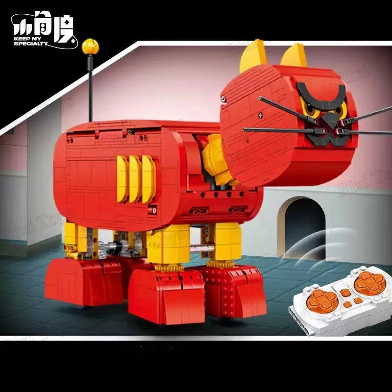 XJD JD049 2024 Electric Remote Control Machinery Cat MOC