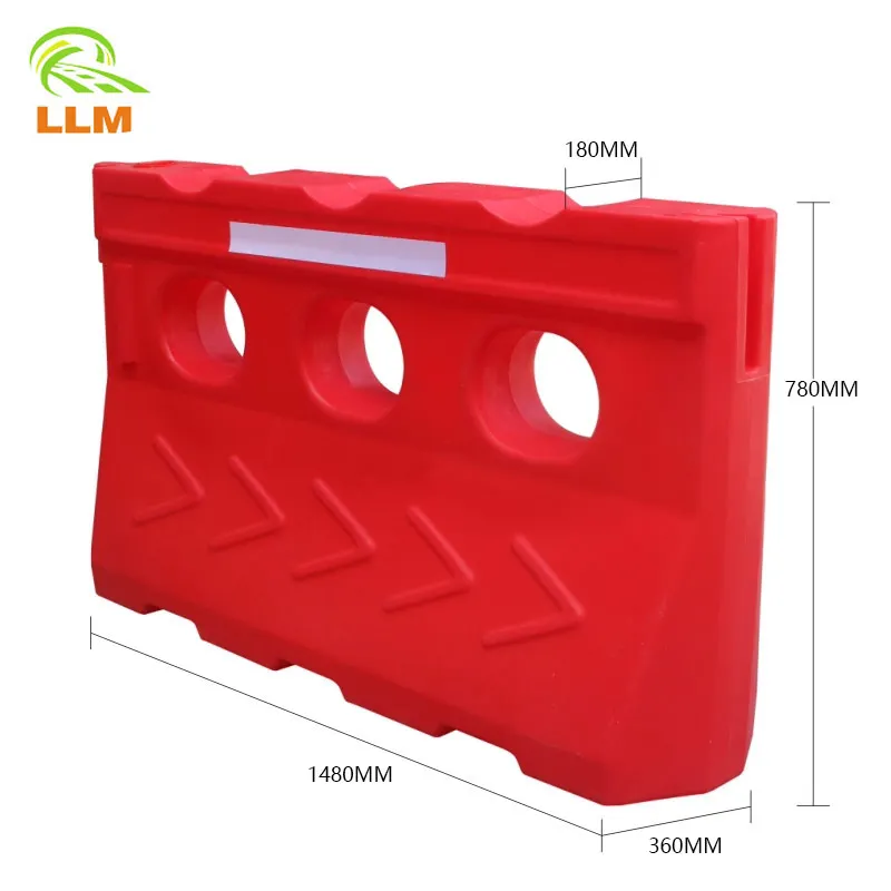 Factory Water Filled Barriers Road Traffic Safety Barriers Rotational ...