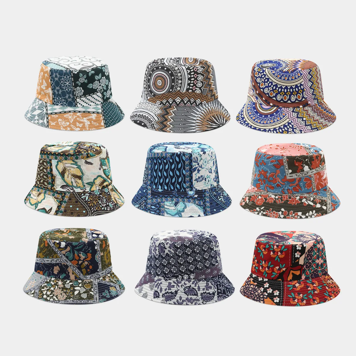 k*t様 HUMAN MADE Paisley Bucket Hat \"Blue k*t様 HUMAN MADE Paisley Bucket Hat 