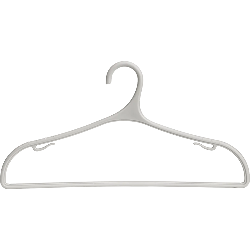 SOLELY SY916 16 inch 41cm drip dry Wrinkle-Free non-slip Plastic Hanger with suspender skirt windproof hooks