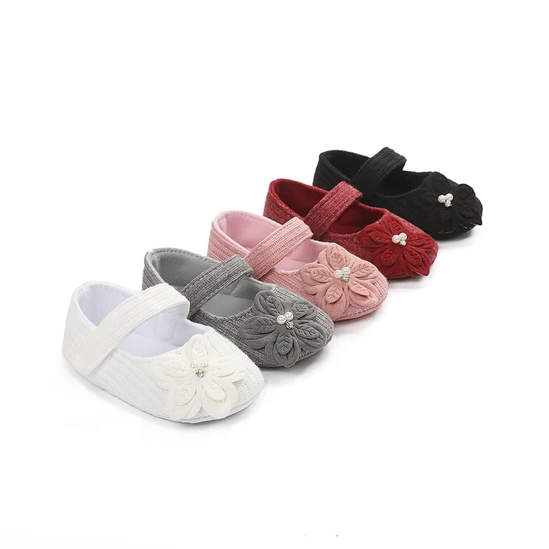 Zapatos De Vestir Para Bebé Recién Nacido,Con Perlas Y Flores,Venta Al Por  Mayor - Buy Chica Zapatos Niño,Venta Al Por Mayor Zapatos De Bebé,Perla  Bebé Zapatos Product on Alibaba.com