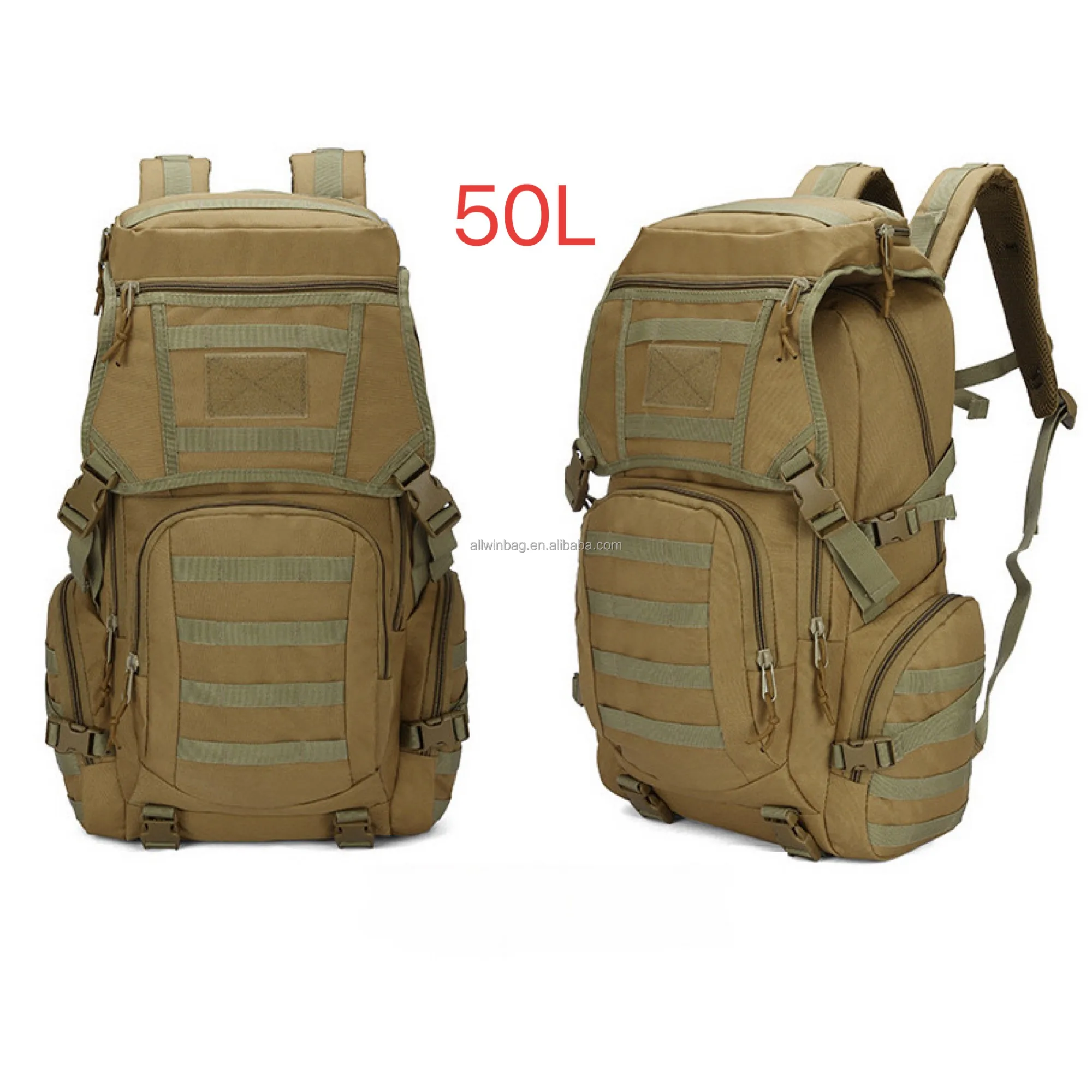 Travel Outdoor Camo Camping Backpack 900d Oxford Hiking Mountain ...