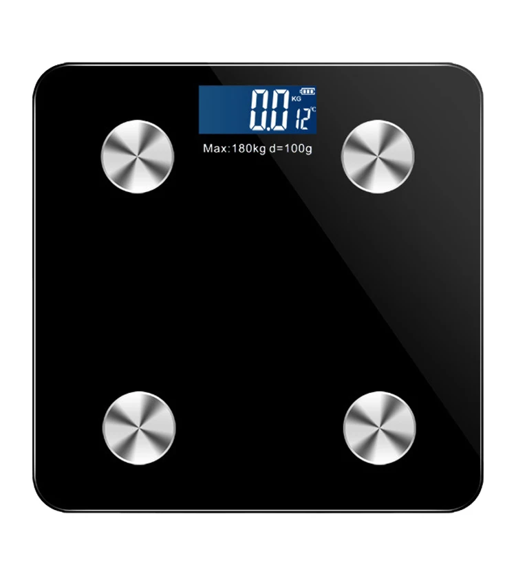 Digital Bathroom BMI Weighing Bluetooth Body Fat Scale Smart Scale for Body Weight with Smartphone App