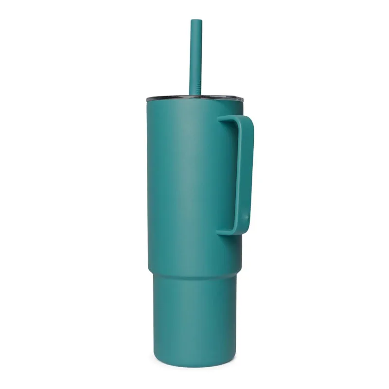 32Oz Sippy Straw Tumbler Stainless Steel Insulated Straw Cup