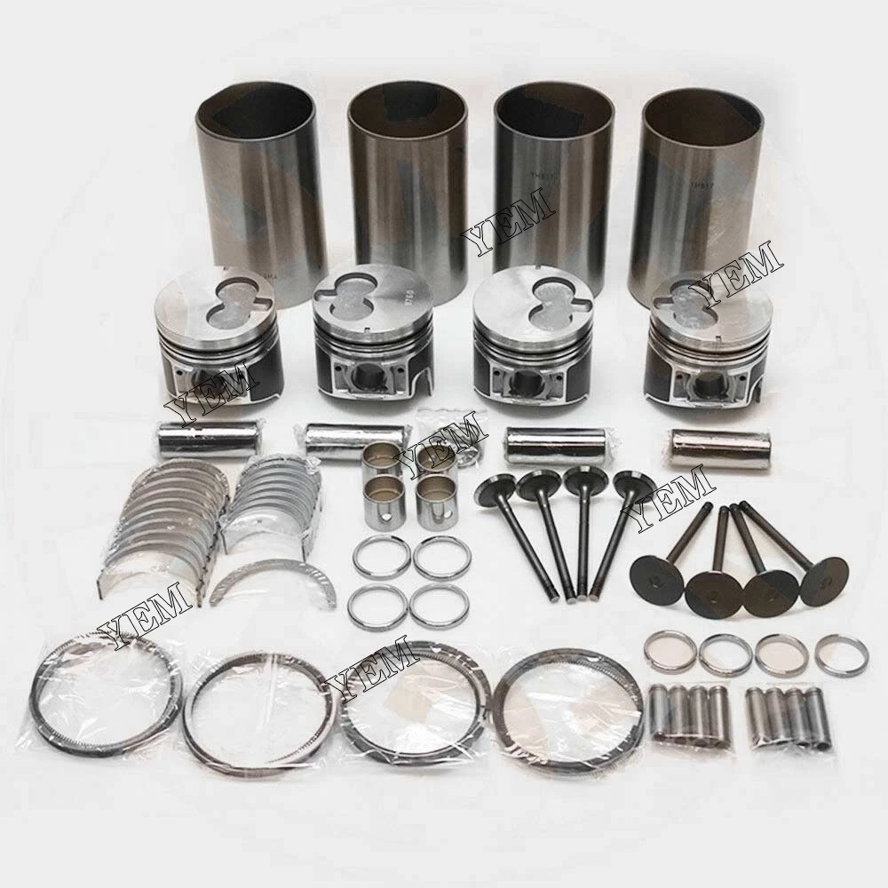 Engine Rebuild Kit FIT Isuzu 4LE1 Engine for Hitachi JCB IHI Digger Generator and Truck Etc Engine Parts
