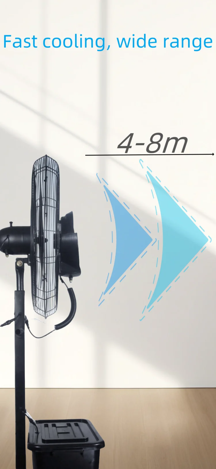 Powerful Copper Metal Motor, 42L, 230W, Plastic - detail 8