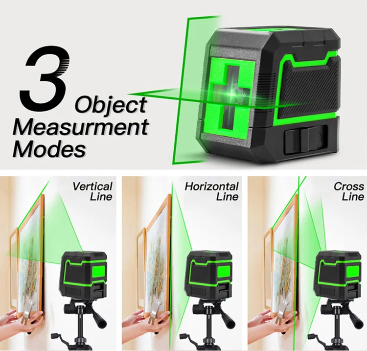 Manual China Multipurpose Automatic Land Leveling Cross Line Laser Level with Adjustable Brightness