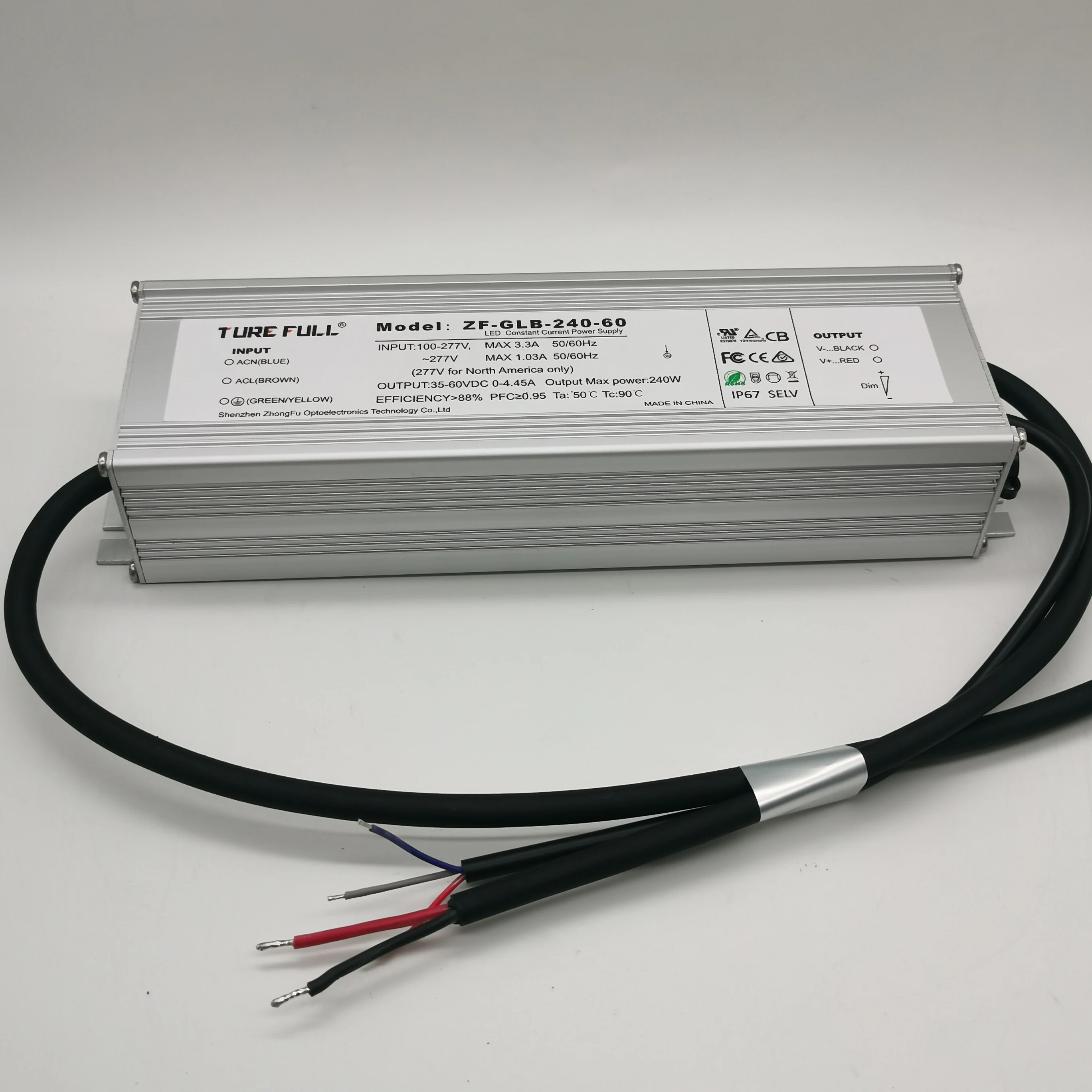 2021 New Wholesales Power Supply 48v 5a 240w Hl 240h 48b Led Power Supply Ip67 Waterproof Constant Current Led Dimmable Driver