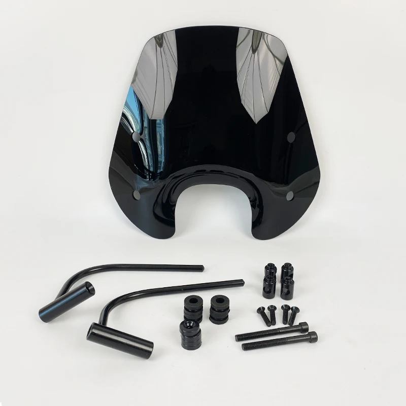 Best Selling Windshield with Bracket for Piaggio Zip New Condition Motorcycle Accessories Spare Part From China Factory