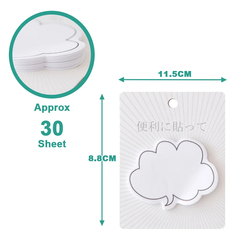 Пользовательский Печатный штампованный офисный канцелярский бумажный чистый лист блокнот клейкие блокноты