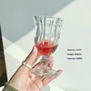 Transparent color Horn Short Foot Cup -120ML
