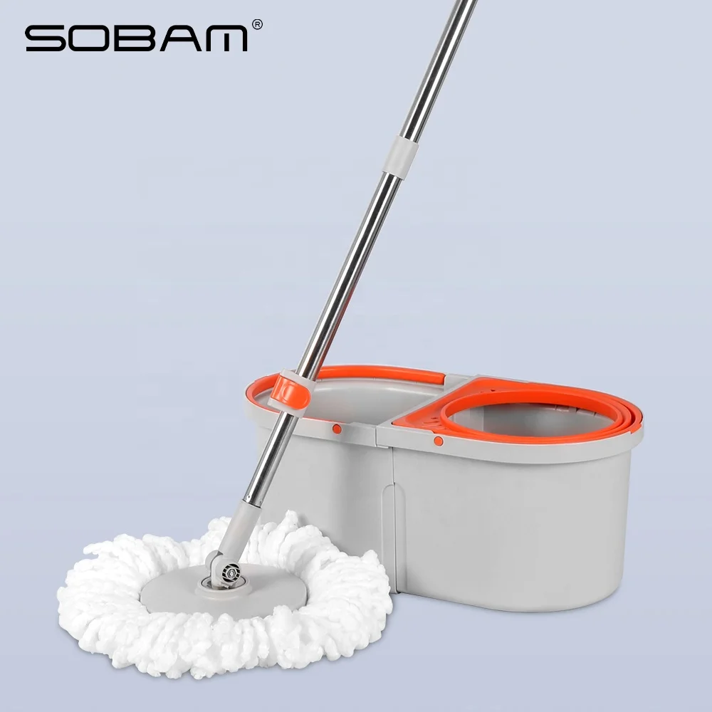 Швабра с ковшом набор Плоских скрешей из микрофибры швабры головы 360 для чистки пола