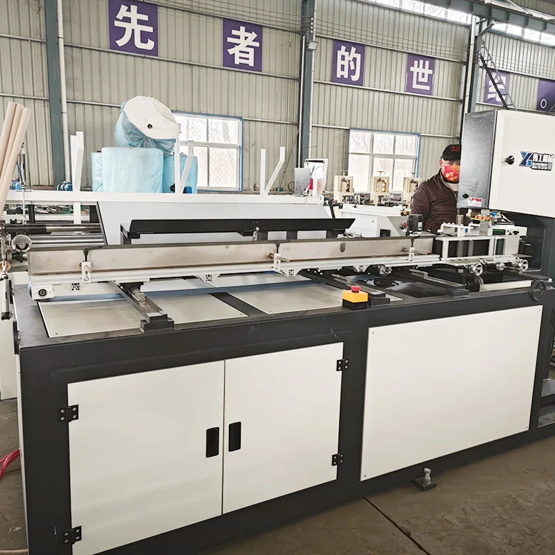 Compact Automatic Toilet Paper Roll Making Machine Production Line with Wrapping Machinery