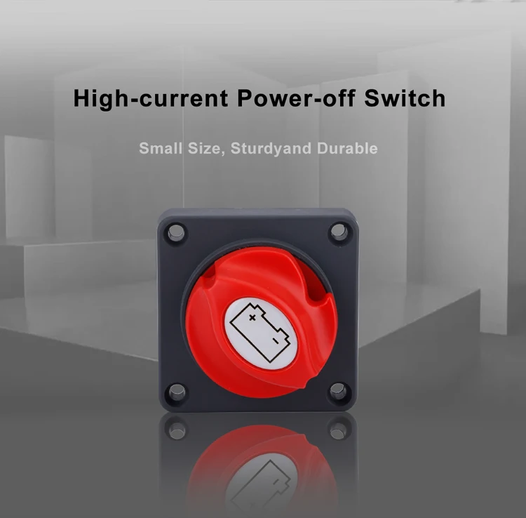 Marine Battery Isolator 4 Position 1-2-Both-OFF Battery Cut OFF Switch ...