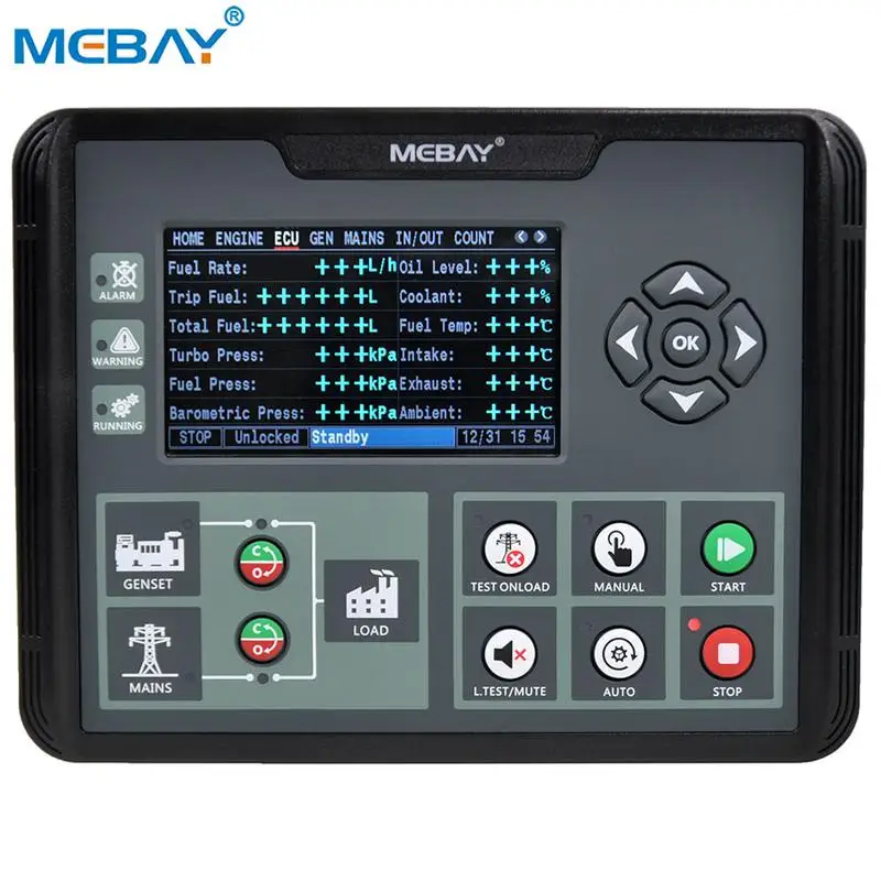 Mebay Split Genset Controller Generator Control Module HM700 and FM7000