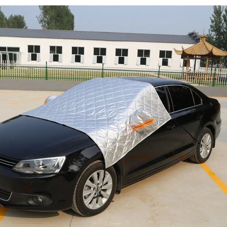 Защита для лобового стекла для снега, льда, мороза/утолщенный защитный чехол для снега, Универсальный подходит для легковых автомобилей, грузовиков, фургонов и внедорожников