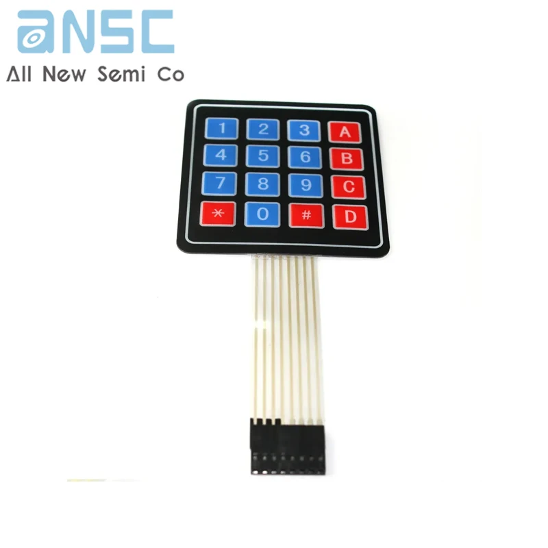 smart Electronics 4*4 4x4 Matrix Array Keyboard 16 Key Membrane Switch Keypad For aduino DIY Starter Kit