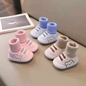 Wholesale 0-1 Years Old Non Slip Breathable Walking Shoes Prewalker Winter Baby Shoes Infant Baby Toddler Shoes