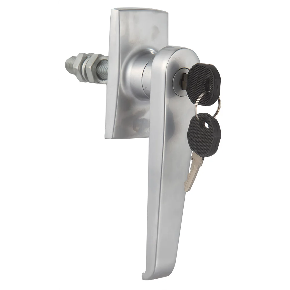 High Quality Locks Cabinet Door Lock Hardware L Thread Zinc Alloy Door Handle Lock With Key factory