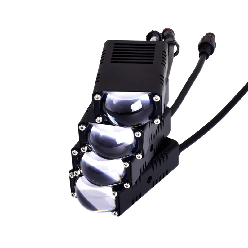 SENLO T1 Plus Blue Lens Dual Color Car Led Headlight LED Fog Light Driving Light Dual Color Motorcycle Lights