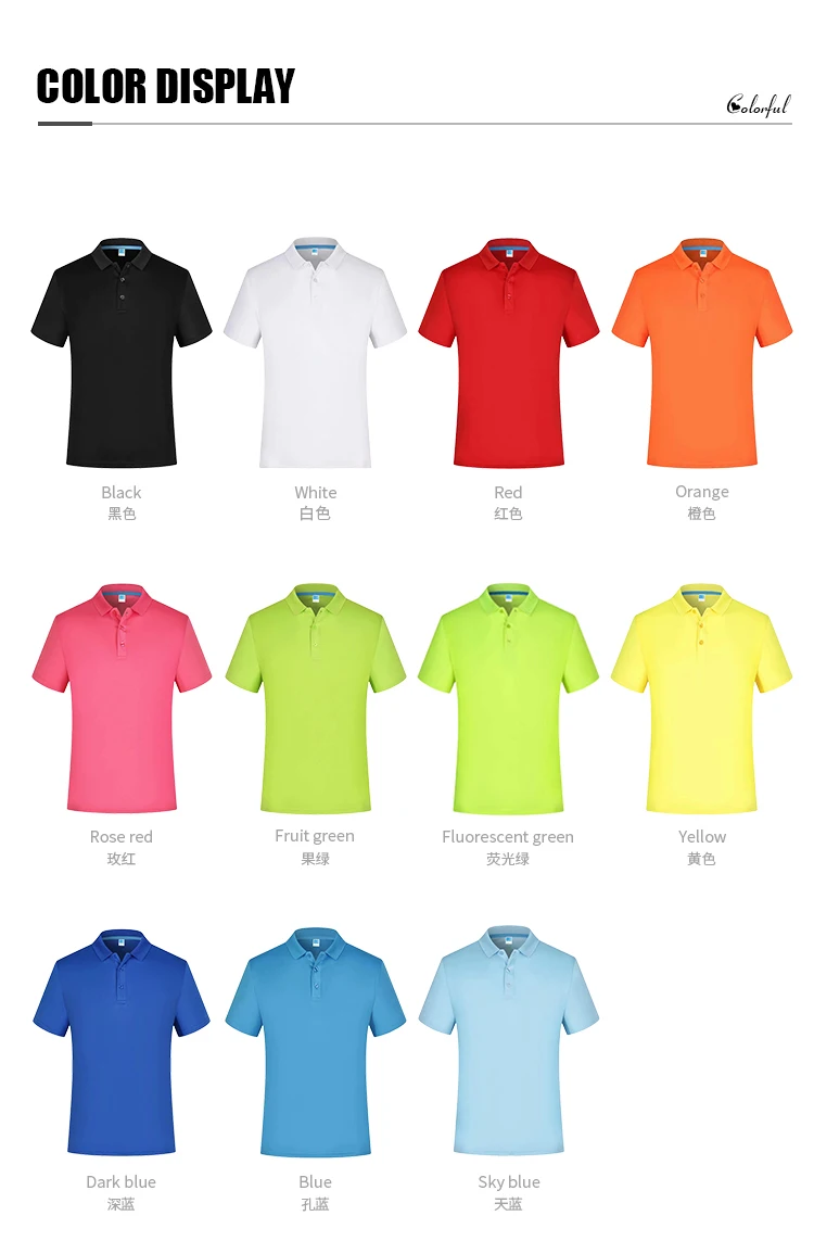 Golf Clothing Embroidered Printed Custom Logo Design Plain Golf Cotton Polyester Sport Blank Men Polo T Shirts