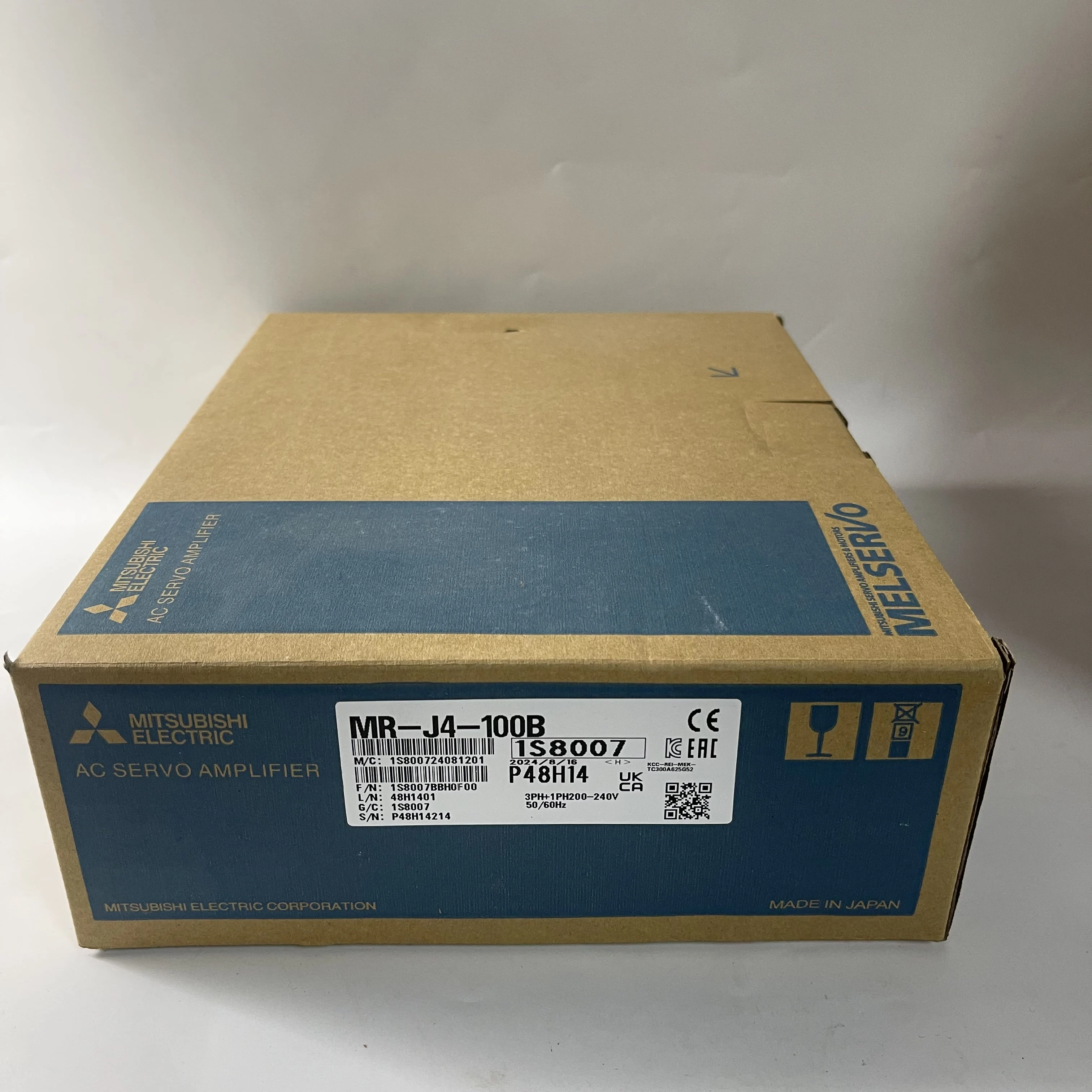 Mitsubishi AC Servo Amplifier MR-J4-100B