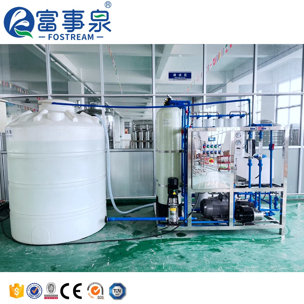 Fostream RO System Borehole Well Maker Device Salt Marine Sea Water Station Watermaker Seawater Desalination