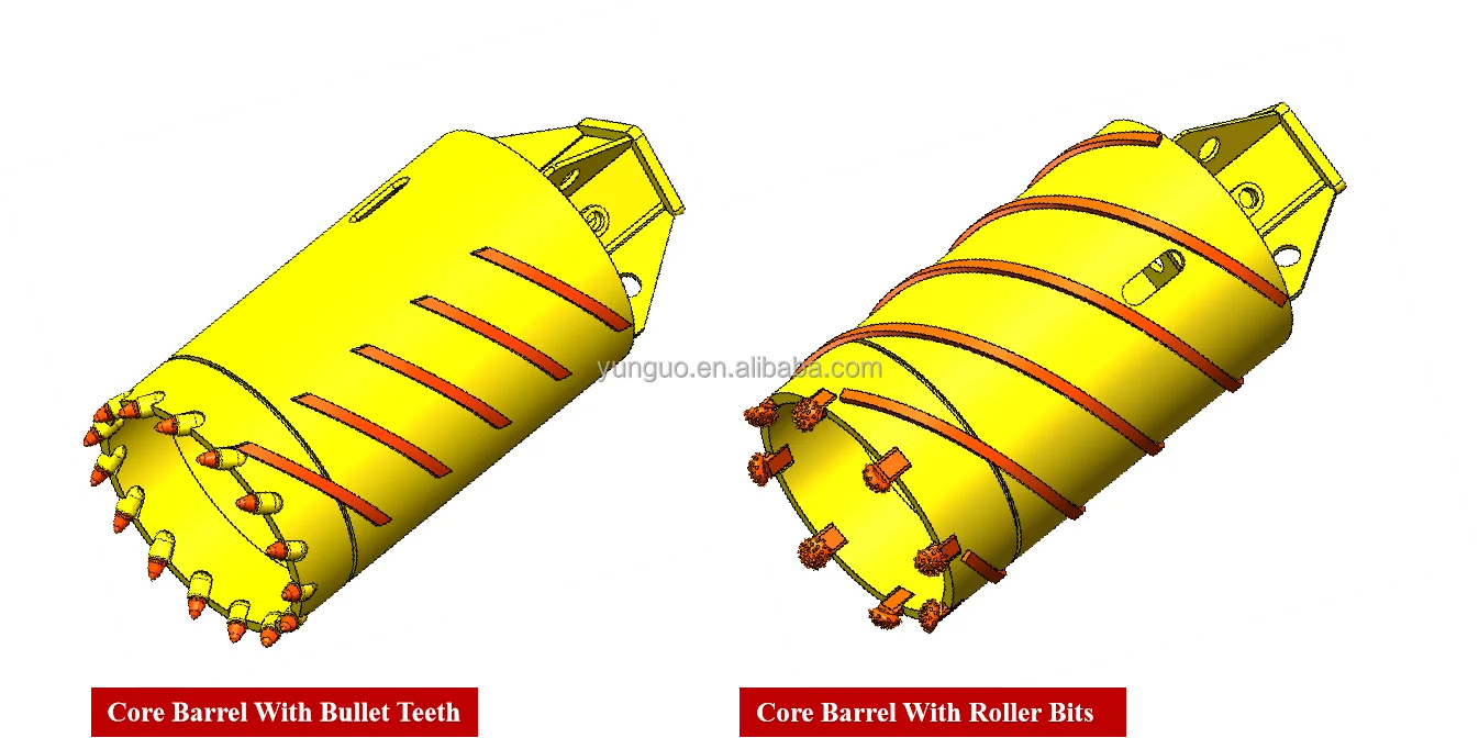 Customized Double Barrel Rock Drilling Bit Buy Double Barrel Bit,Rock