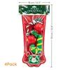 (Pelota de tenis de Papá Noel + Hueso de pajarita + Bastón verde + Cuerda para masticar)