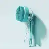 Spazzola da bagno con manico - blu