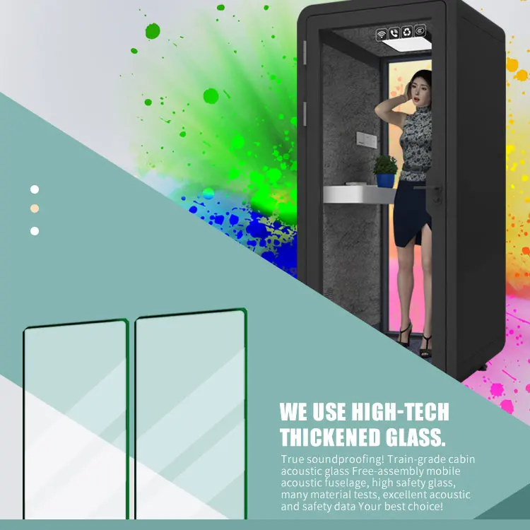 2024 New Design Container Vocal Recording Studio Modular Homes Tiny Prefab Booth Soundproof Office Music Studio