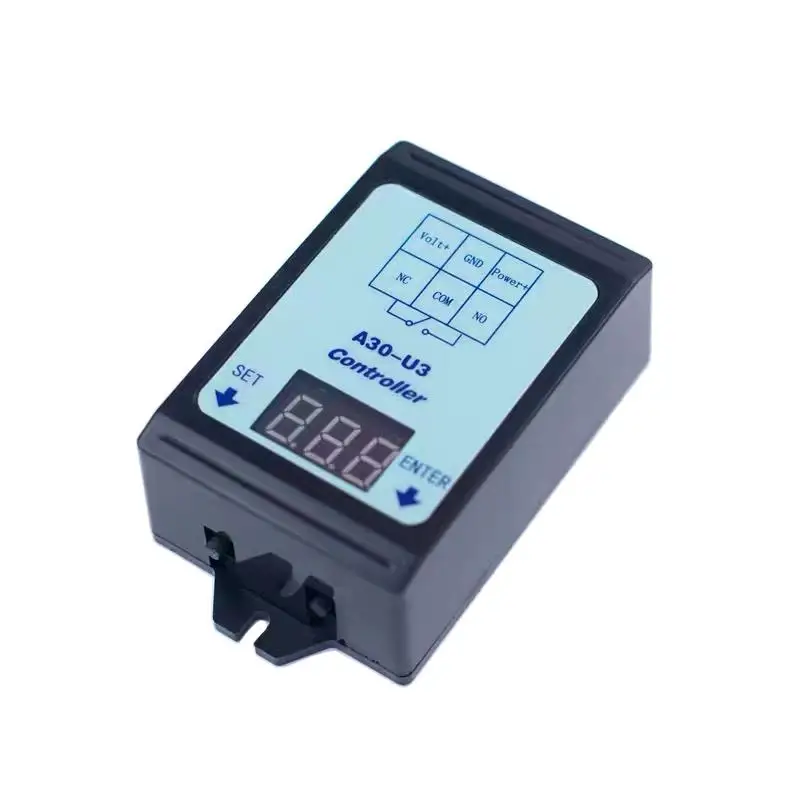 Rel&egrave; Di Tensione Con Display - Controller Per Rilevamento Sovratensione/sottotensione DC 6-80V, Regolabile, Per Protezione Batterie E Temporizzazioni