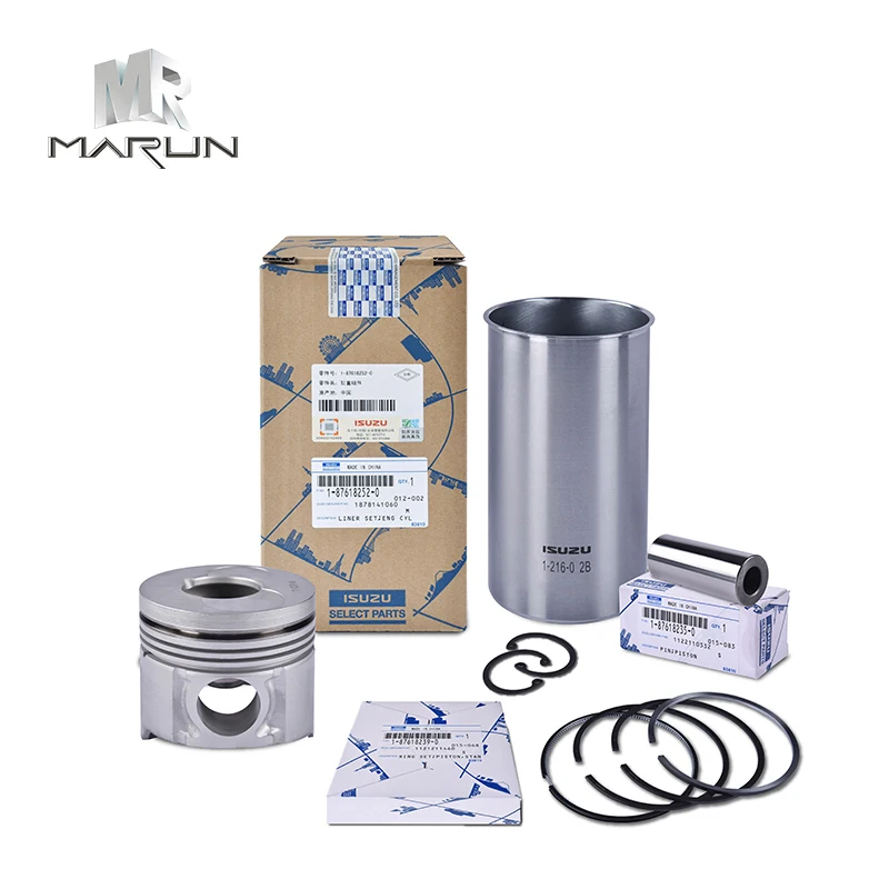 Engine Repair Parts 1876182520 1876182530 1878141050 1878141060 1878141070 Liner Set for 6BG1 ZX230 Excavator