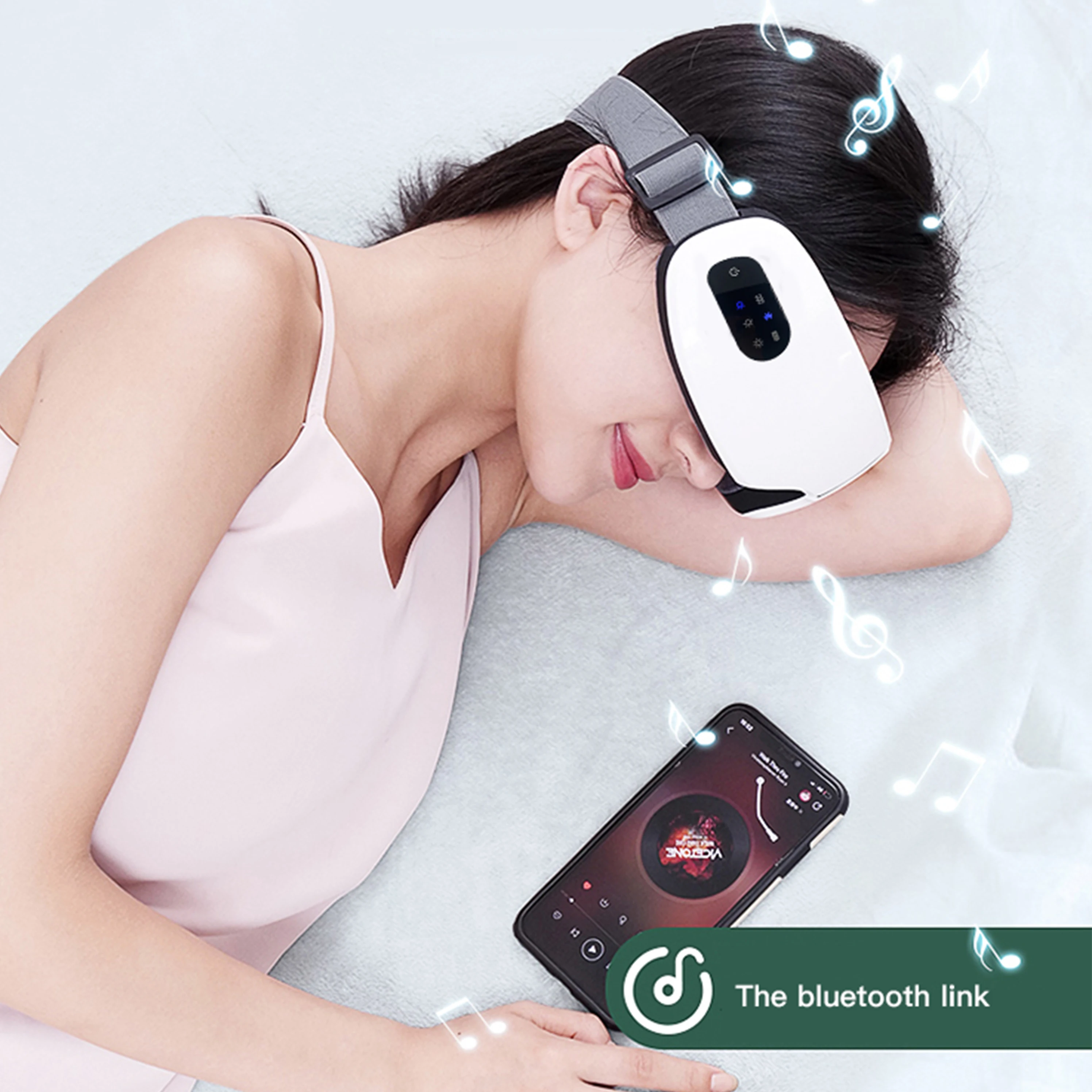 4d Timeless Eye Orbital Heated Smart airbag Vibration Eye Massager
