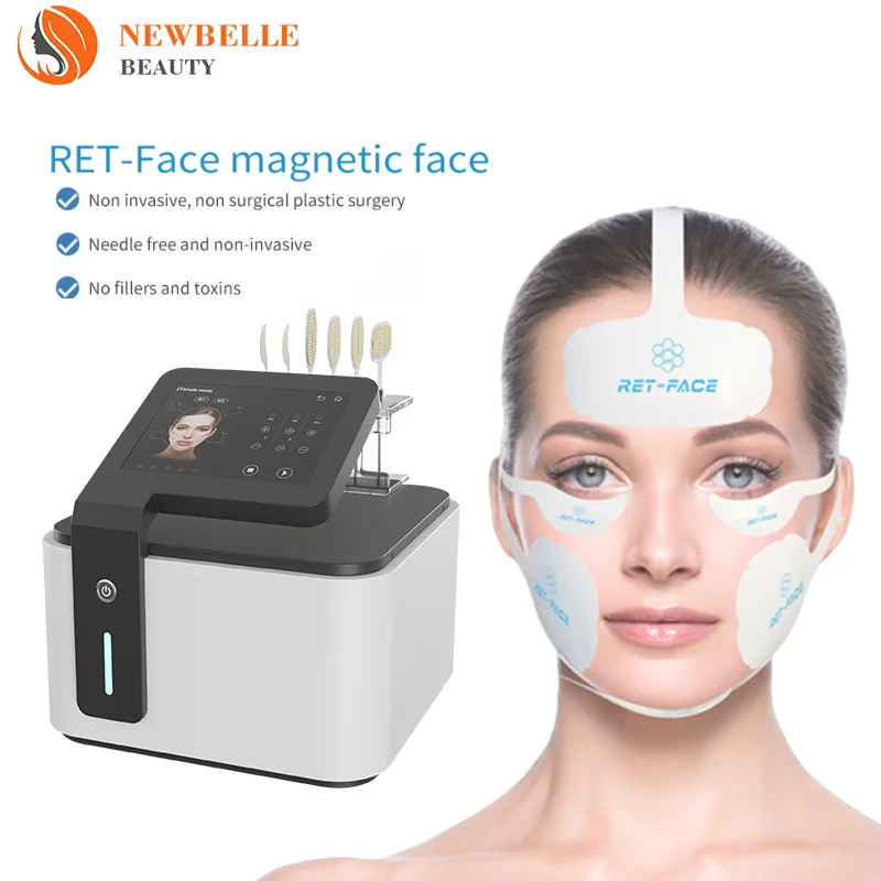 Spa Electric Magnetic Facial Eye Device Microcurrent Rf Ems Lifting ...